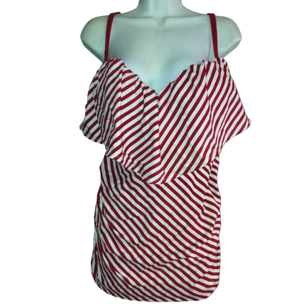 ❤️Swim By Cacique Tankini Top